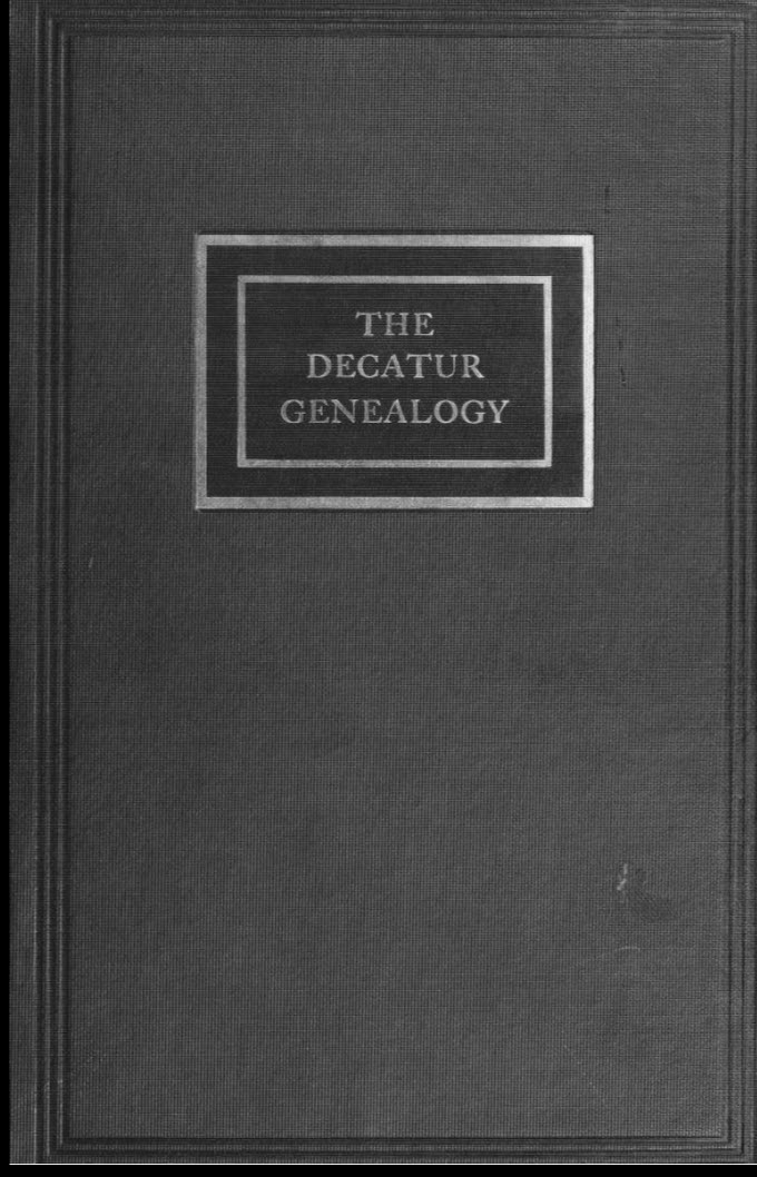 Decatur Genealogy Decatur Genealogy